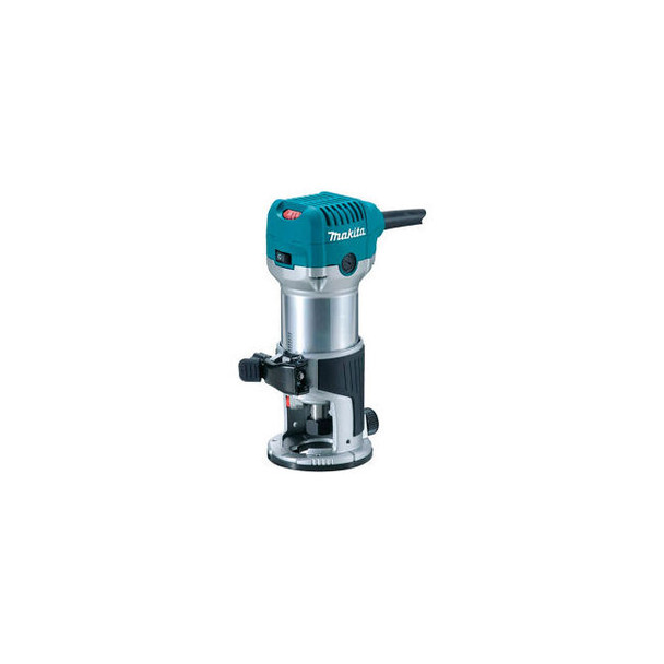 Makita RT0701C 1-1/4 HP Compact Router Fixed base 10000-30000 RPM var. spd.