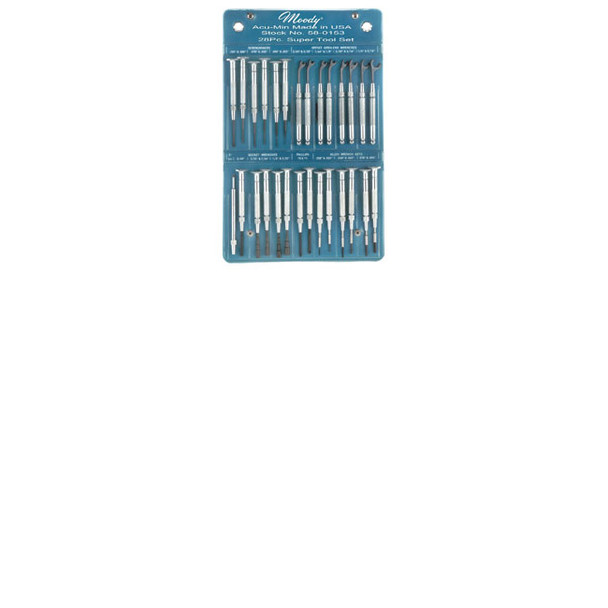 Super Tool Set, 27 Complete Drivers & 1 Extension 58-0153
