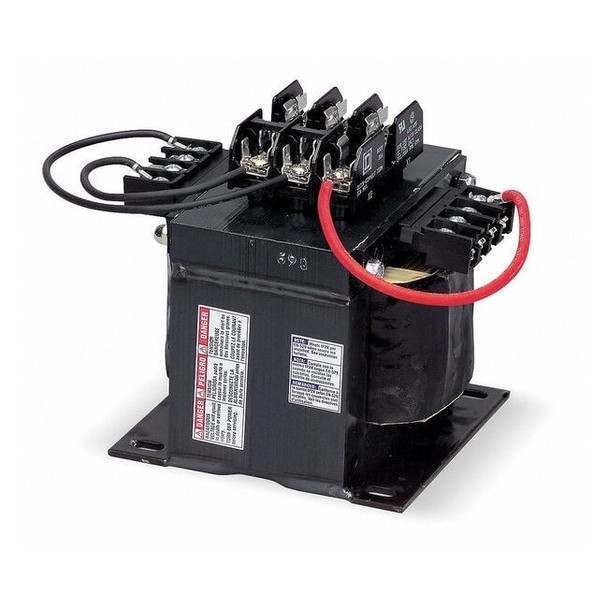 Square D Control Transformer, 150 VA, Not Rated, 24V AC, 240/480V AC 9070TF150D2