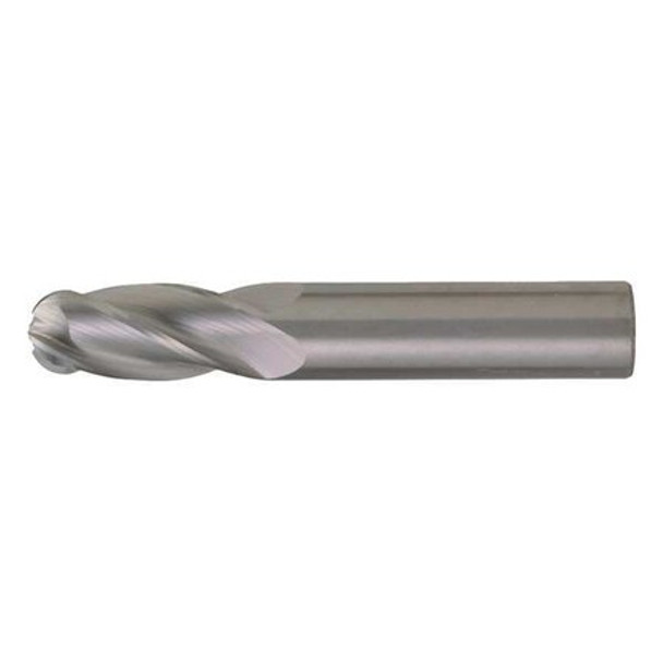 Cleveland Ball End Mill, 0.25 in, Carbide C83538