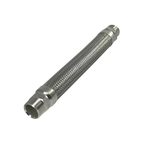 1-1/2" Dia x 24" L PressureMax HP 316 SS Corrugated Metal Hose