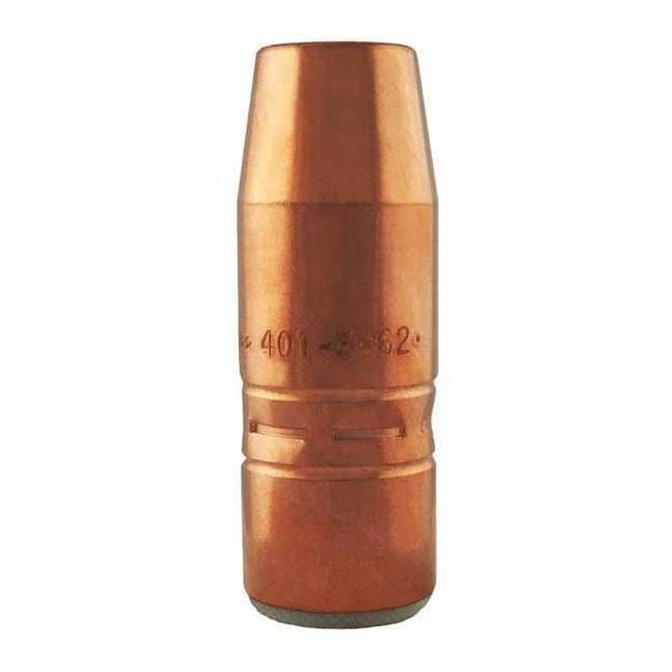 Tregaskiss Slip-On Nozzle 3/8", Heavy Duty, Tapered 401-5-62