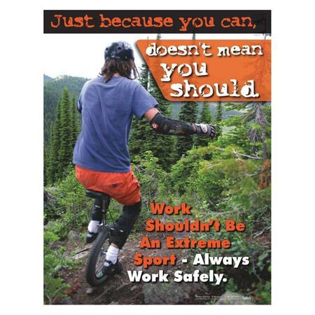 Safetyposter.Com Safety Poster, 22 in H x, 17 in W, Paper P4474