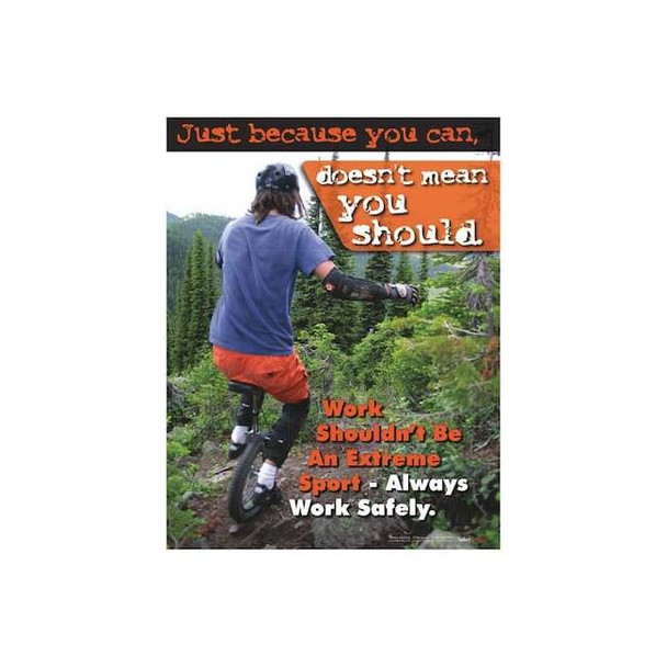 Safetyposter.Com Safety Poster, 22 in H x, 17 in W, Paper P4474