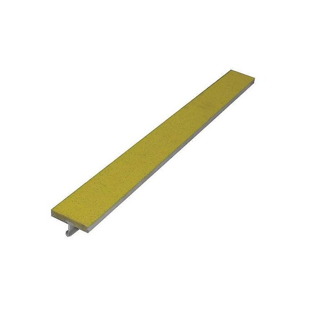 Wooster Products Stair Strip,Yellow,36in W,Extruded Alum, WP24AYEL3 WP24AYEL3