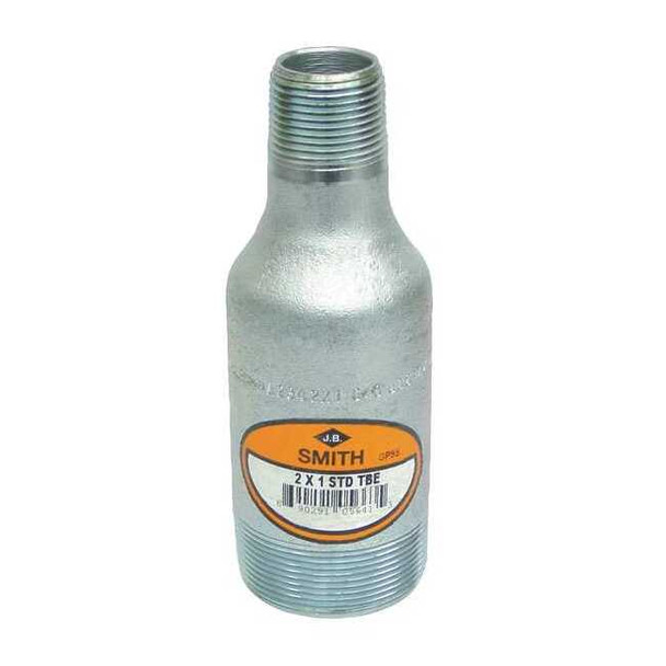 Nipple Extra Heavy Swage Nipple, 2" x 1/2" Pipe, MNPT, Steel, Class XH