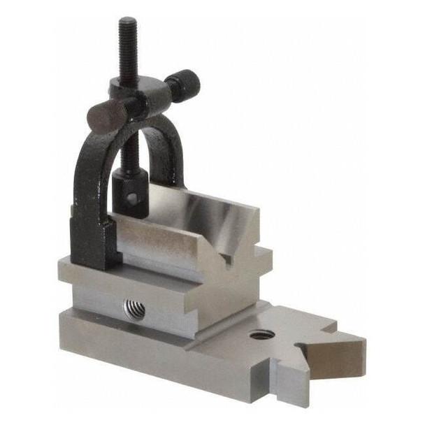 Hhip 1-5/16" Capacity Toolmaker's V-Block With Clamp 3402-0981