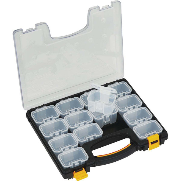 Plastic Parts Organizer with (14) Removable Storage Containers HL3049-C