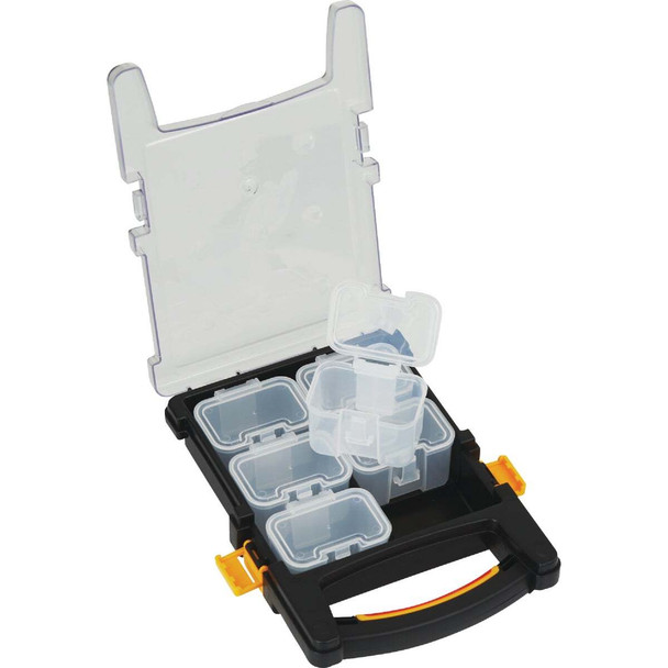 Plastic Parts Organizer with (6) Removable Storage Containers HL3049-D