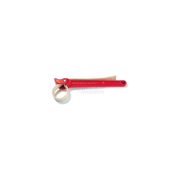 RIDGID 31345 #2 11-3/4"" 5-1/2"" Capacity Strap Wrench (1-1/8"" Strap Width)