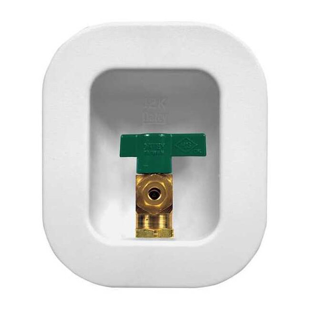 Oatey Outlet Box,Ice Maker,PEX 1807,3.3 in. W 39136