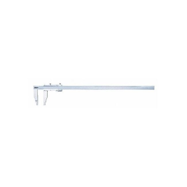 Insize Vernier Caliper,SS,0 to 40"Range,4"Jaw D 1211-40