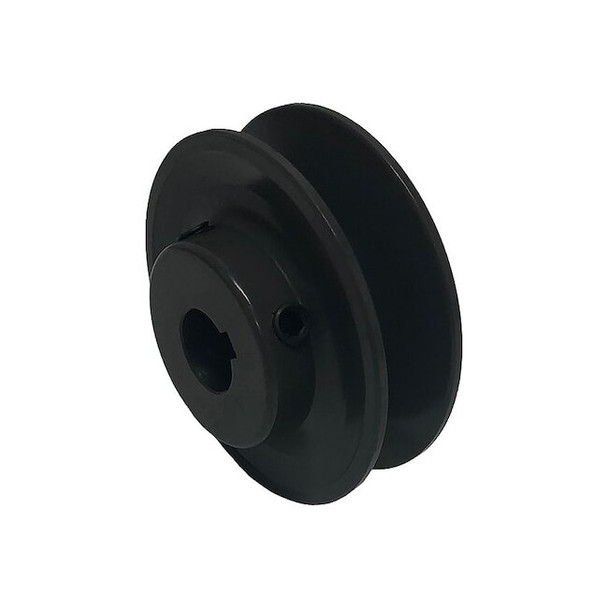 Manufacturer Varies V-Belt Pulley, Cast Iron, Fixed BK80X1-7/16