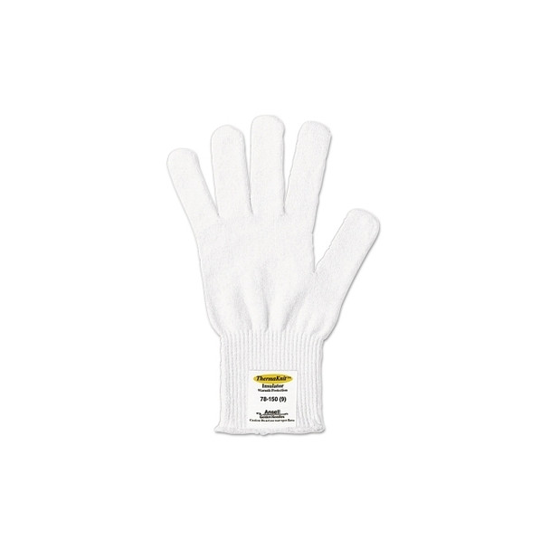 78-150 Thermal Insulation Gloves, One Size, White Pack of 12