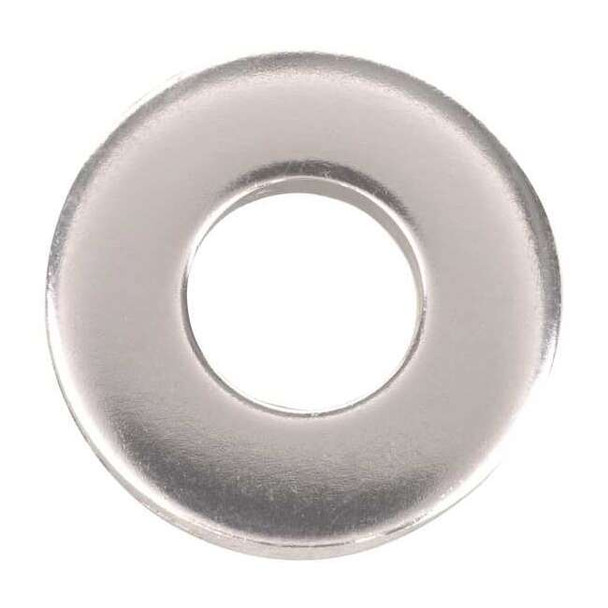 Flat Washer, For Screw Size 1/2" ,Stainless Steel Plain Finish, 25 PK