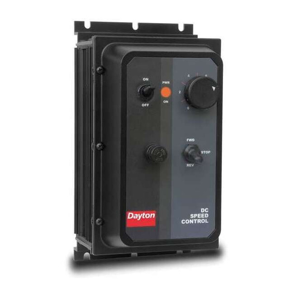 Dayton DC Speed Control, 0-90/180V DC, Enclosed 6X165