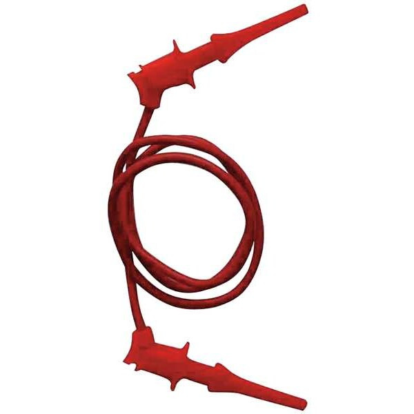 Manufacturer Varies Mini Test Clip,30VAC/60VDC,Red 5TXD2
