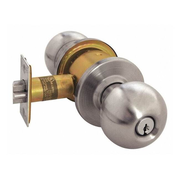 Arrow Lock Knob Lockset,Mechanical,Classroom RK17BD 32D CS