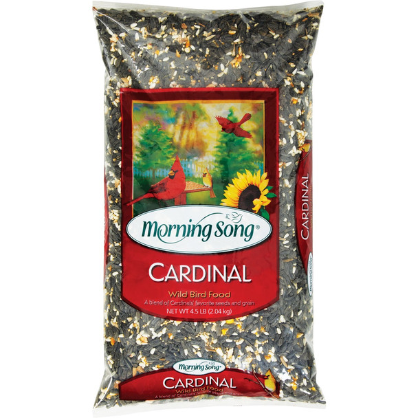 Morning Song 4.5 Lb. Cardinal Wild Bird Seed 13765 Morning Song 4.5 Lb. Cardinal Wild Bird Seed 13765