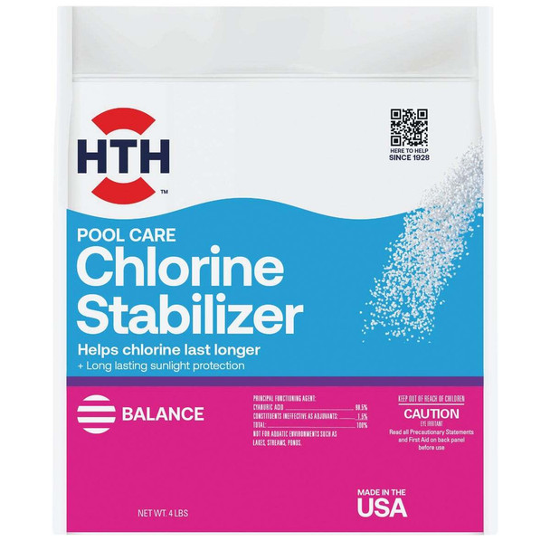 HTH Pool Care 4 Lb. Chlorine Stabilizer Granule 67061