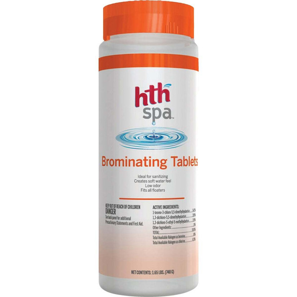 HTH Spa Care 2 Lb. Bromine Tablet 86109 Pack of 6