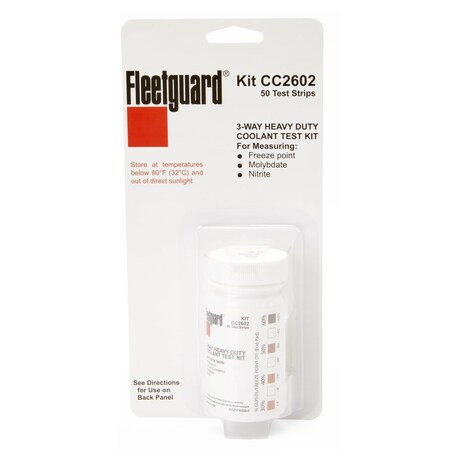 Fleetguard Coolant Test Strips, CC2602