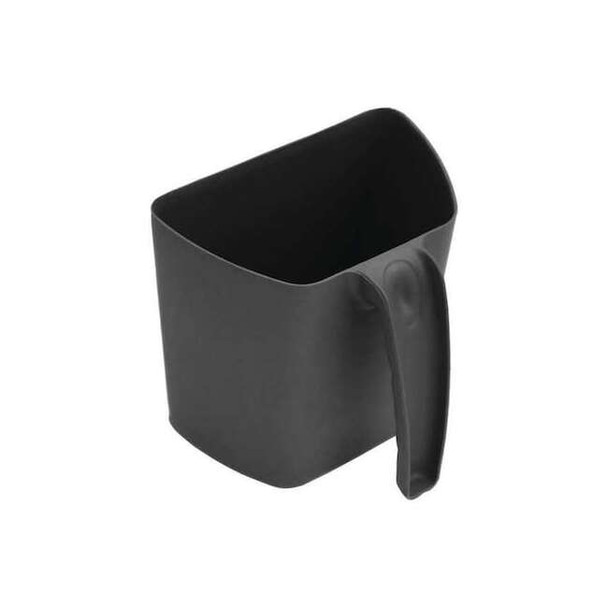 Detectamet Metal Detectable 2L Stackable Scooping Jug Black 535-S018-T101-P02