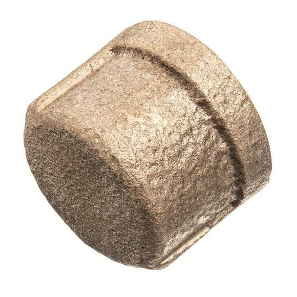 Manufacturer Varies Brass Round Cap, Female BSPT ZUSA-PF-10549