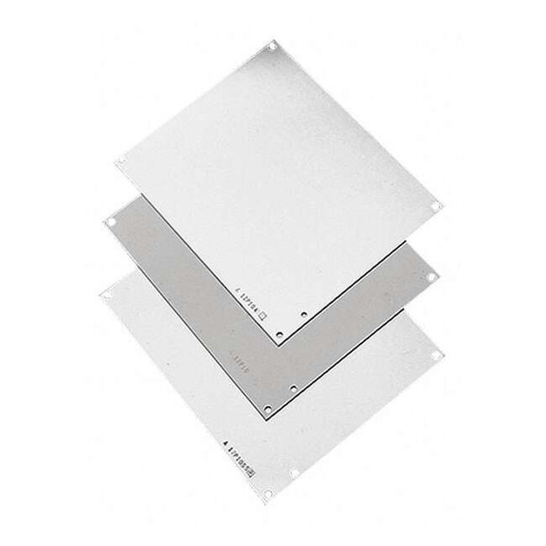 Nvent Hoffman Interior Panel, 14 Gangs, Aluminum A8P6AL