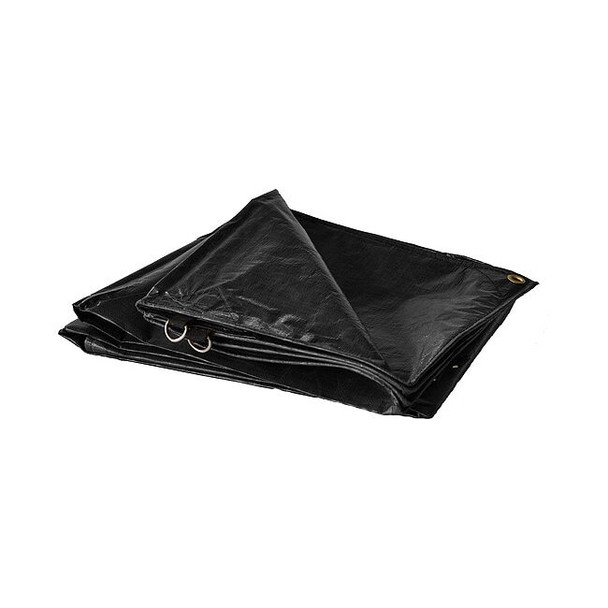 Manufacturer Varies 12 mil Tarp, Black 50812