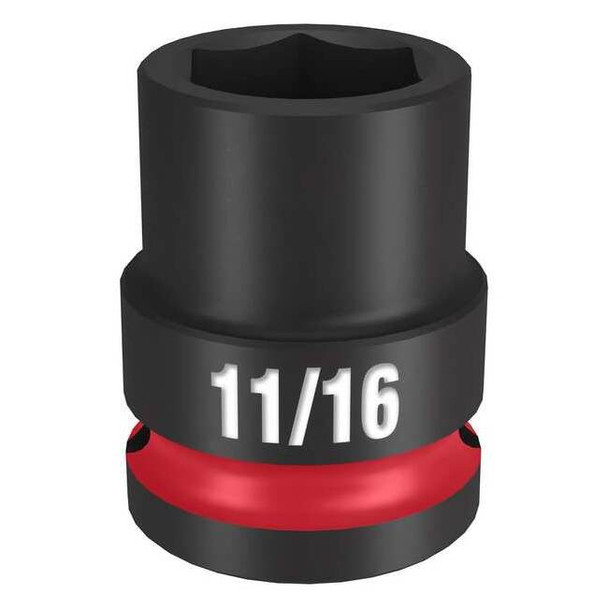 11/16 in. SHOCKWAVE Impact Duty 1/2 in. Drive Standard 6 Point Impact Socket