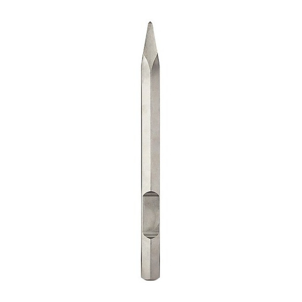 Milwaukee Tool 16 in. x 1-1/8 in. Hex Demolition Moil Point Chisel 48-62-4001