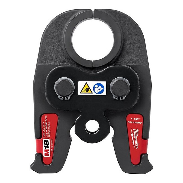 M18 FORCE LOGIC PEX Crimp Jaw, For 1-1/2 in PEX Pipe, 18 V