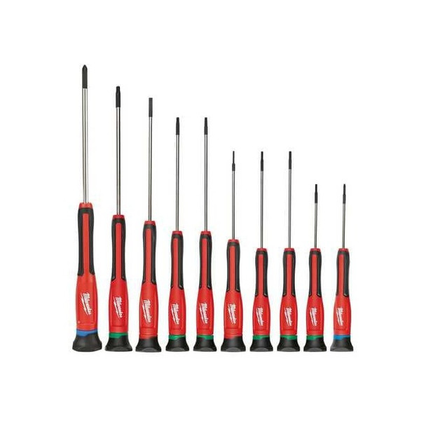 Milwaukee Tool 10 pc. Precision Screwdriver Set 48-22-2612