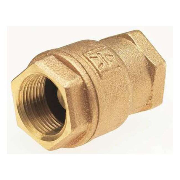 Milwaukee Valve 3/4" Threaded Low Lead Bronze Spring Check Valve UP548T 3/4