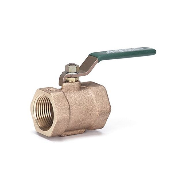 Milwaukee Valve Disc Valve,1 Pc,1/2 In,Bronze,FNPT BB2-100 1/2