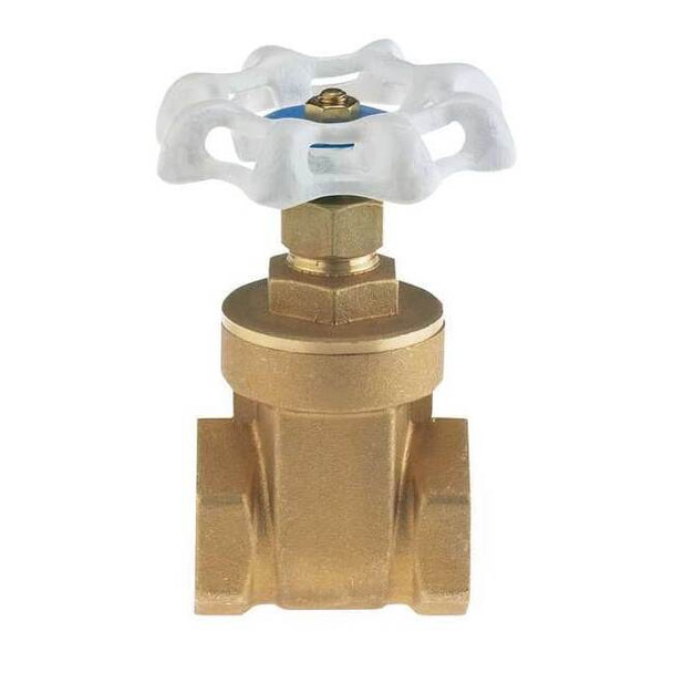 Milwaukee Valve Gate Valve,3/8 In.,Low Lead Brass UP667 3/8"