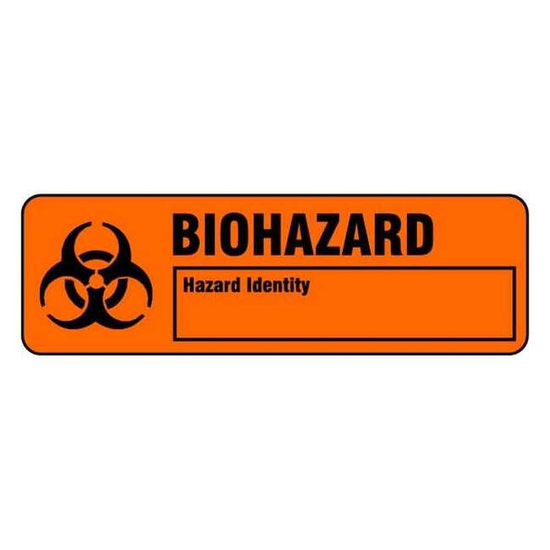 Harris Warning Label,7/8 In. H,PK500 LB132288