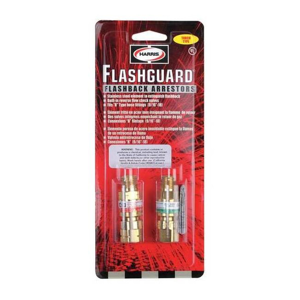 Harris Flashback Arrestor,Torch,Oxy/Fuel 88-5 FBT R&L