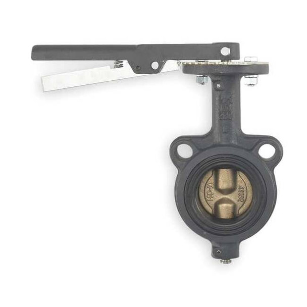 Milwaukee Valve Butterfly Valve,Wafer,3 In,Cast Iron CW223E 3