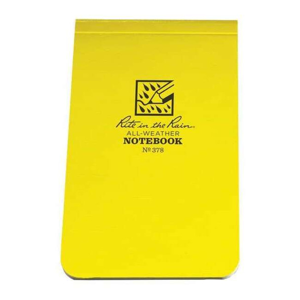 Rite in the Rain All Weather Field Book,Uni,3-1/4in. 378