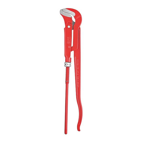 Knipex 21 in L 2 3/4 in Cap. Alloy Steel Swedish Pipe Wrench 83 30 020