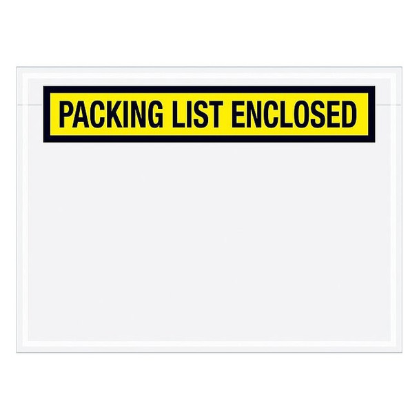 Manufacturer Varies Packing List Envelopes, Yellow, PK1000 PL460