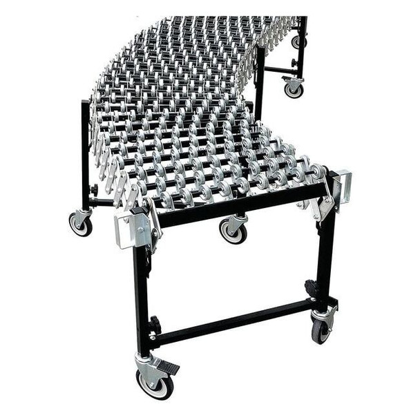 Manufacturer Varies Skate Wheel Conveyor,32-11/16" W Overall 55KR75