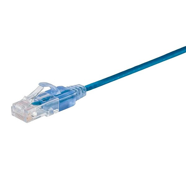 Monoprice Voice and Data Patch Cord,Blue,1 ft L 44499