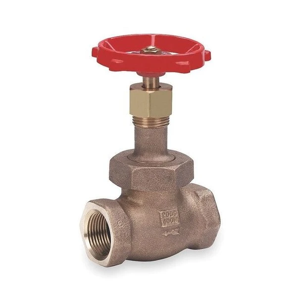 Milwaukee Valve Globe Valve,3/8",Bronze,FNPT,400 psi 570 3/8"