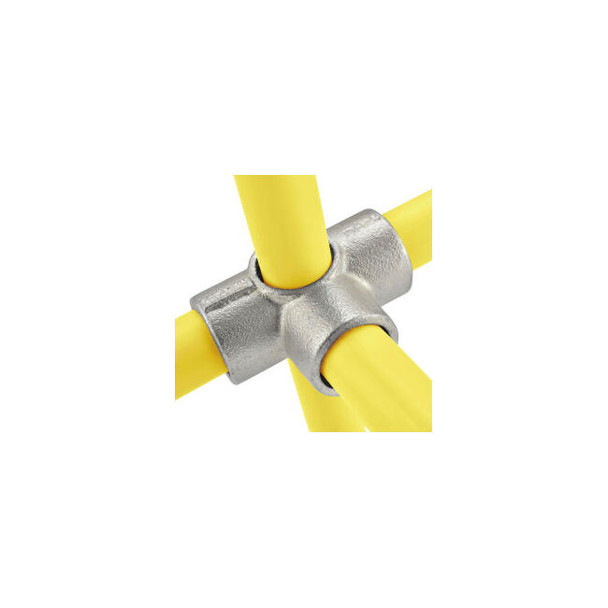 Global Industrial Pipe Fitting - Three Socket Cross Outlet Tee 1-1/4"" Dia.