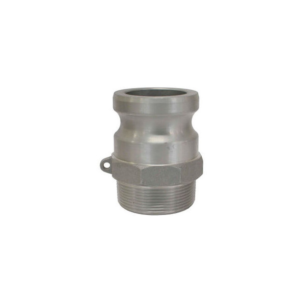 1"" Aluminum Camlock Fitting - Male Coupler x MPT Thread