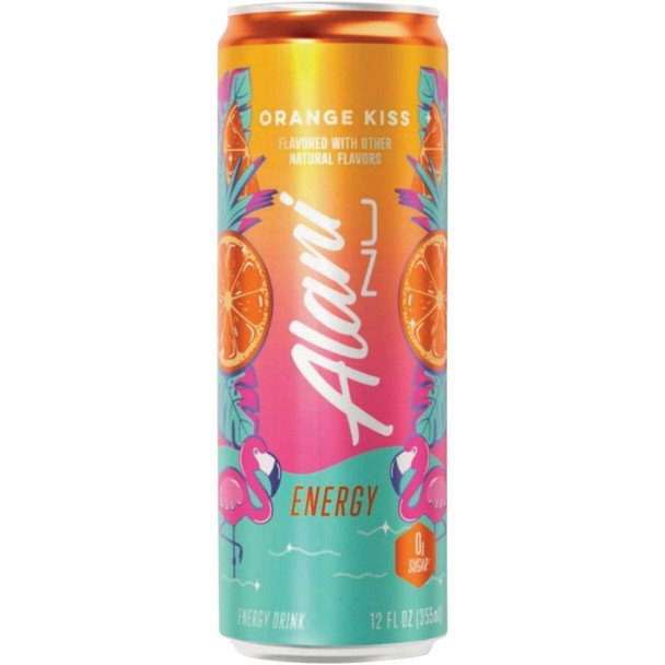 Alani 12 Oz. Orange Kiss Energy Drink 82429 Pack of 24