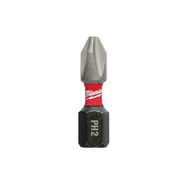 48-32-4802 Milwaukee SHOCKWAVE 6 Impact Phillips #2 Power Bit, 1/pack